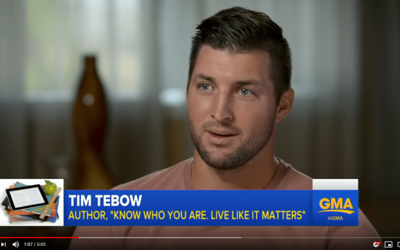 Tim Tebow sheds light on homeschooling, says it’s ‘good’ to be ‘different’